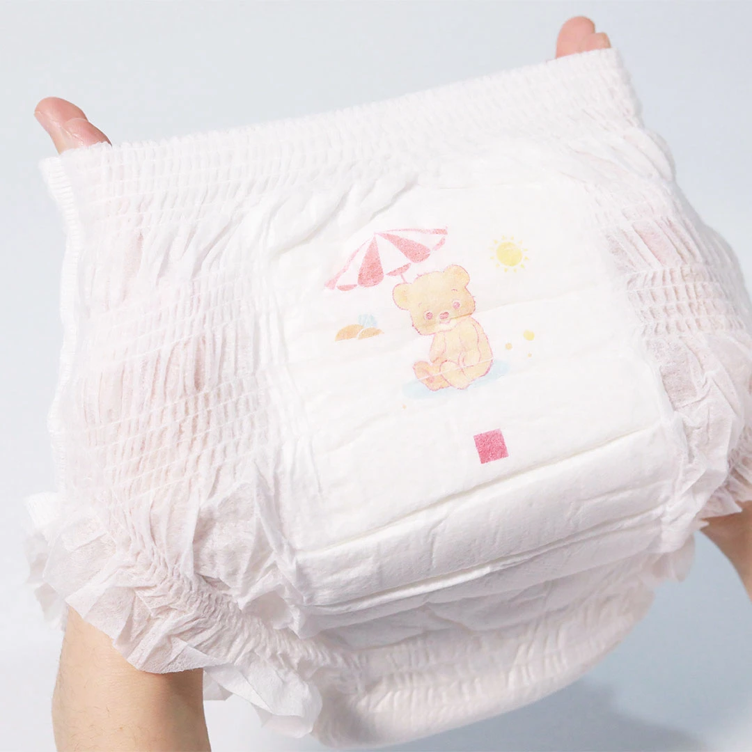 Customized Size Ultra Thin Baby Pull Up Diapers For Kids popok bayi sekali pakai 2