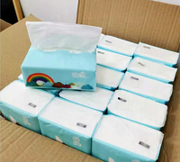 Kertas logo khusus 2lap 3lap Napkin wajah 1000 lembar Tissue Paper 800 lembar