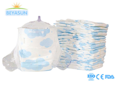 Custom Grade Popok Bayi Softcare Popok Bayi Organic Comfort Disposable Memanjakan