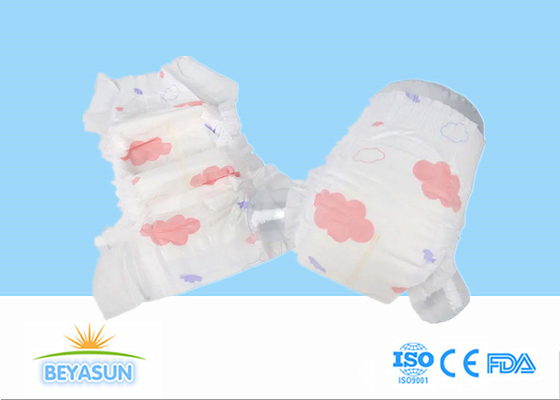 High Absorption Ultra Thin Pocket Infant Baby Diapers Cetak Desain