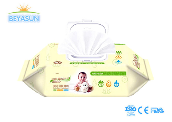 Bayi Bambu sekali pakai tisu basah Air alami organik pembersih Eco tangan