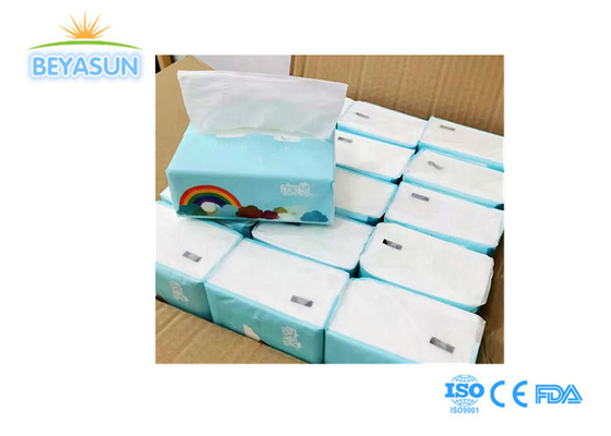 Virgin Bamboo Pulp Soft Facial Tissue dengan Custom Printed Package