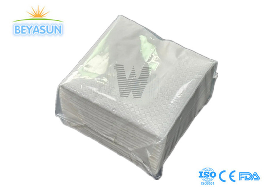 Putih Airlaid Napkins Kertas Custom Napkin Tissue Serviettes Kertas untuk Hotel Wedding Party