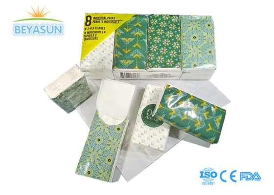 Selimut Mini Tissue Wajah Berwarna Tissue saku 7 PCS Paket Cute Tissue pembersih kertas