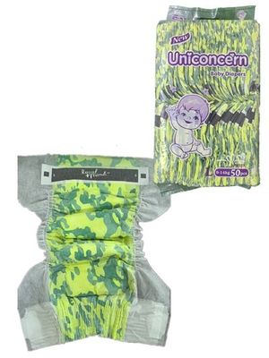 Disposable Nappy Pampering Bernafas Soft Cotton Kualitas Tinggi Grosir Super Absorbing Uniconcern Popok Bayi