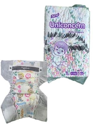 Pabrik yang kuat Harga murah, semua ukuran dapat dinegosiasikan Uniconcern A-level Popok bayi Inventory Popok bayi Grosir