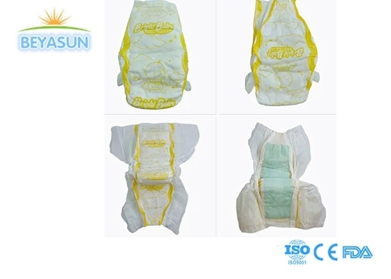 Popok bayi kering sekali pakai ukuran XL XXL lembut bernapas tahan kebocoran fitur cetak super lucu polos