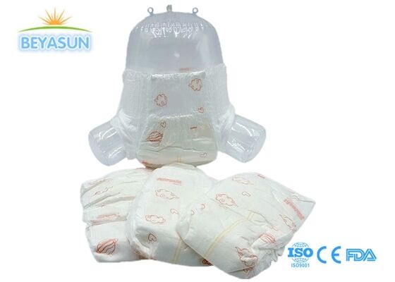 Diaper Bayi Berkualitas Tinggi Membersihkan Kulit, Mencegah Kerontokan Selama Pakai Lama dengan Popok Bayi Logo Khusus