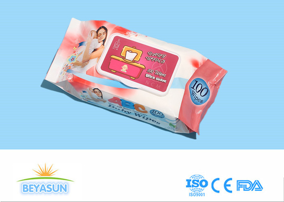 Air Murni Lembut Sekali Pakai Lap Basah Bayi Beraroma 100PCS